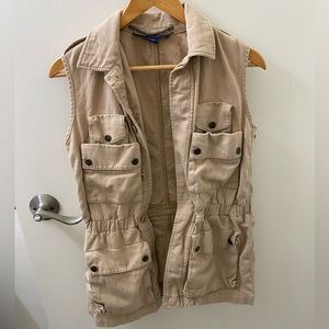 Vintage Ralph Lauren Sport khaki vest